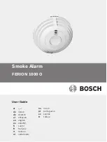 Bosch FERION 1000 O User Manual предпросмотр