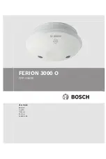 Bosch FERION 3000 O User Manual preview