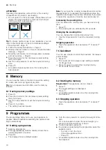 Preview for 10 page of Bosch FFL023M Series User Manual And Installation Instructions