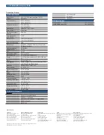 Preview for 2 page of Bosch FLEXIDOME AN micro 1000 Specifications