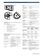 Предварительный просмотр 5 страницы Bosch FlexiDome NDC-455V03-21P Specifications