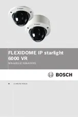 Bosch FLEXIDOME NIN-63013 Installation Manual предпросмотр