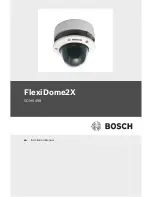 Bosch FlexiDome2X VDN-498V03 Installation Manual preview