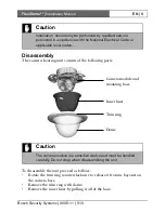 Предварительный просмотр 8 страницы Bosch FlexiDomeVF VDC-445V03-10 Installation Instructions Manual