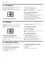 Preview for 14 page of Bosch FlexInduction PXX8 D Series User Manual