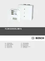 Bosch FLM-320-EOL4W-S Installation Manual предпросмотр