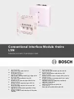 Preview for 1 page of Bosch FLM-420/4-CON-D Installation Manual