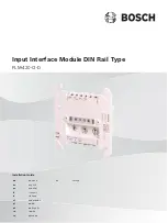 Preview for 1 page of Bosch FLM-420-I2-D Installation Manual
