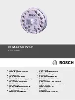 Bosch FLM-420-RLV1-E Installation Manual preview