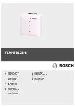 Preview for 1 page of Bosch FLM-IFB126-S Installation Manual