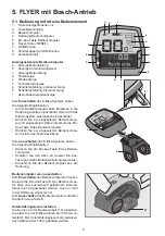 Preview for 8 page of Bosch FLYER Mountain Translation Of The Original Instruction Manual