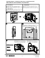 Bosch FMC-210-DM-G-B Installation Instructions preview