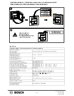 Preview for 3 page of Bosch FMC-210-DM-G-B Installation Instructions