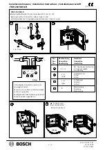 Preview for 2 page of Bosch FMC-210-SM-G-R Installation Instructions