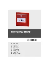 Preview for 1 page of Bosch FMC-420RW-GFRRD Installation Manual