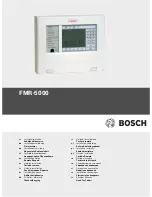 Bosch FMR-5000 Installation Manual preview