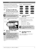 Preview for 5 page of Bosch FMR-7033 Installation Instructions Manual