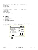 Preview for 5 page of Bosch FNM-320-FRD Manual