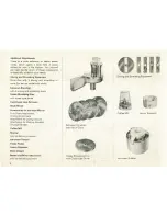 Preview for 6 page of Bosch FoodMixer III Operating Instructions And Recipes