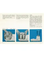 Preview for 10 page of Bosch FoodMixer III Operating Instructions And Recipes