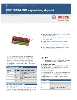 Bosch FPC 7034 Manual preview