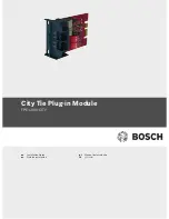 Bosch FPE-1000-CITY Installation Manual preview