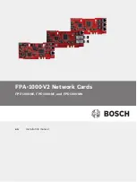 Preview for 1 page of Bosch FPE-1000-NE Installation Manual