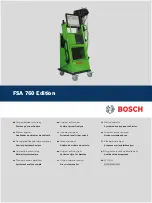 Bosch FSA 760 Original Instructions Manual preview