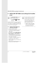 Preview for 52 page of Bosch FW 100 Installation & User'S Instructions