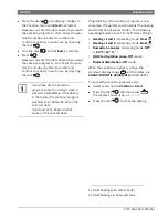 Preview for 29 page of Bosch FW 200 Installation And Operating Instructions Manual