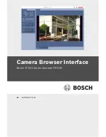 Bosch FW5.50 Software Manual preview