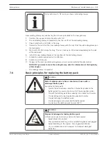 Предварительный просмотр 43 страницы Bosch FWI-270 Operation Manual