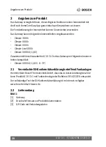 Preview for 20 page of Bosch G 10 CL-1 Manual