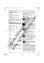 Предварительный просмотр 84 страницы Bosch GAL 3680 CV Professiona Original Instructions Manual