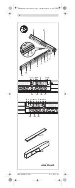 Предварительный просмотр 3 страницы Bosch GAM 270 MFL Original Instructions Manual