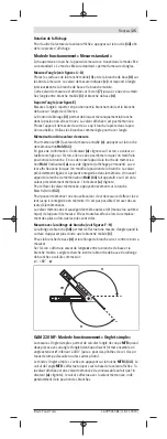 Preview for 25 page of Bosch GAM220MF Professional Original Instructions Manual