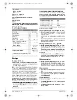 Preview for 14 page of Bosch GAS 12V Professional Original Instructions Manual