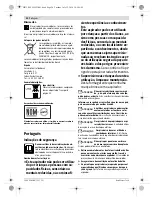 Preview for 20 page of Bosch GAS 12V Professional Original Instructions Manual