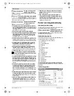 Preview for 28 page of Bosch GAS 12V Professional Original Instructions Manual