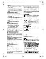 Preview for 30 page of Bosch GAS 12V Professional Original Instructions Manual