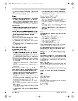 Preview for 53 page of Bosch GAS 12V Professional Original Instructions Manual