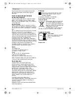 Preview for 72 page of Bosch GAS 12V Professional Original Instructions Manual