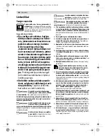 Preview for 104 page of Bosch GAS 12V Professional Original Instructions Manual