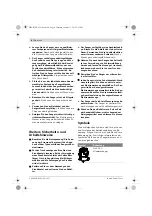 Preview for 4 page of Bosch GAS 15 L Professional Original Instructions Manual