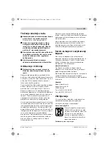 Preview for 139 page of Bosch GAS 15 L Professional Original Instructions Manual