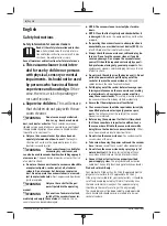 Preview for 8 page of Bosch GAS 15 Professional Original Instructions Manual