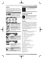 Preview for 9 page of Bosch GAS 15 Professional Original Instructions Manual