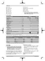 Preview for 10 page of Bosch GAS 15 Professional Original Instructions Manual