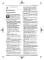 Preview for 47 page of Bosch GAS 15 Professional Original Instructions Manual