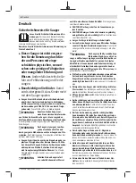 Preview for 8 page of Bosch GAS 18V-10 L Professional Original Instructions Manual